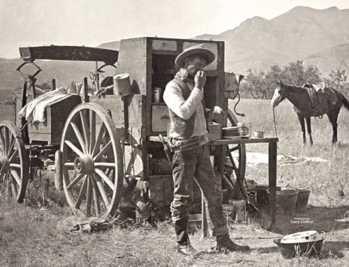 Chuckwagons and feeding cowboys